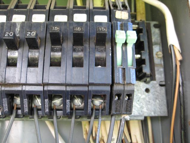 Double-tapped circuit breaker- Fire hazard