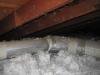 Asbestos ducting in attic- Health hazard